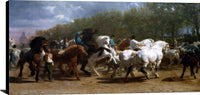The Horse Fair Painting Rosa Bonheur Canvas Art Fine Art Print