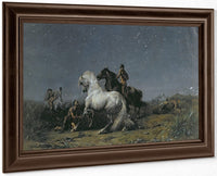 The Horse Thieves By Ferdinand Victor Eugene Delacroix Fine Art Print