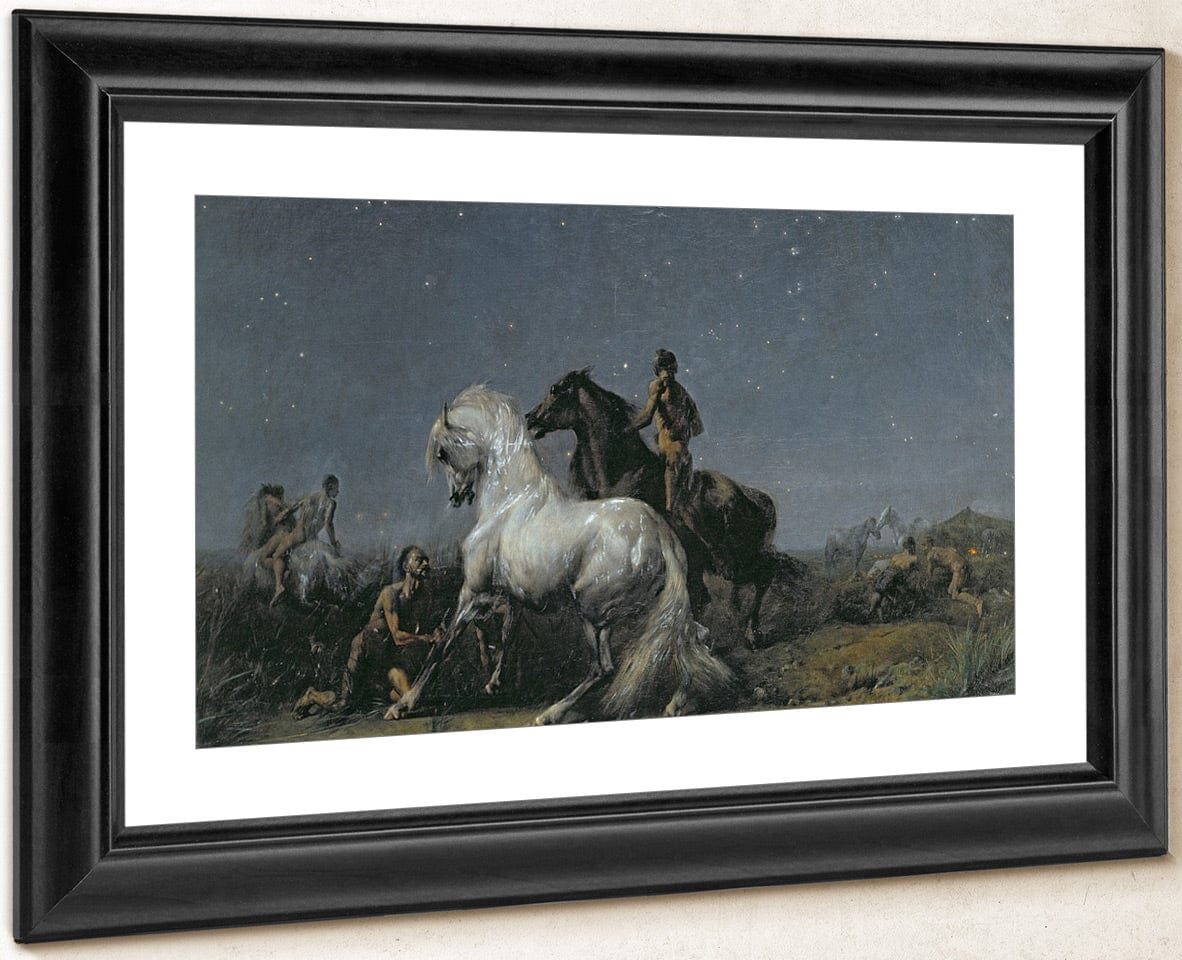The Horse Thieves By Ferdinand Victor Eugene Delacroix Fine Art Print