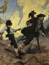 The Hostage By NC Wyeth Fine Art Print
