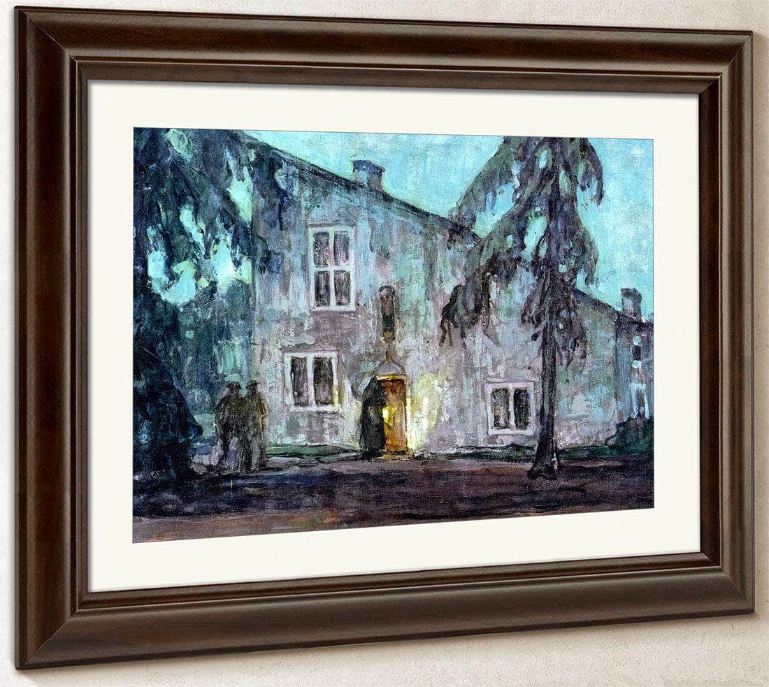 The House Of Joan Of Arc (Domremy) By Henry Ossawa Tanner Fine Art Print