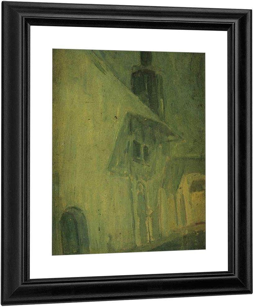 The House (Wall) In Blue By Henry Ossawa Tanner Fine Art Print