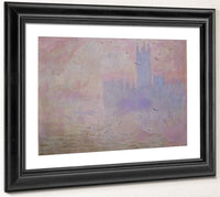 The Houses Of Parliament, Seagulls By Claude Monet Fine Art Print