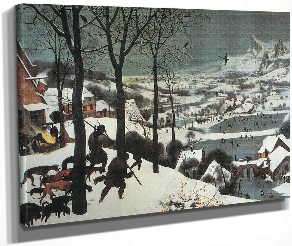 The Hunters In The Snow 1565 By Pieter Bruegel Fine Art Print