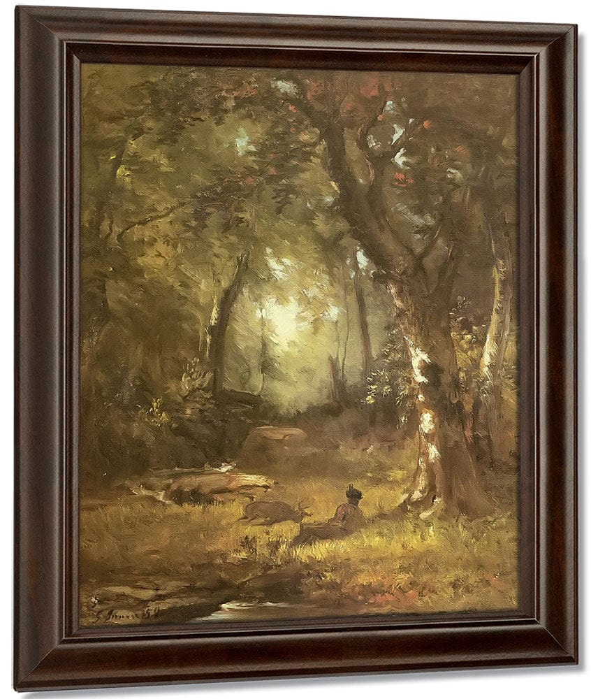 The Huntsman By George Inness Fine Art Print