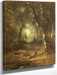 The Huntsman By George Inness Fine Art Print