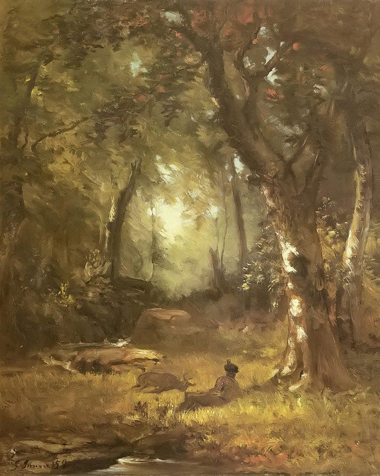 The Huntsman By George Inness Fine Art Print