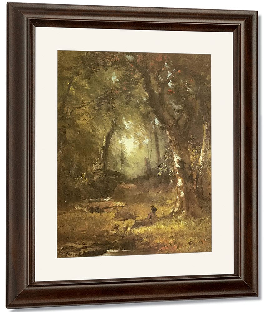 The Huntsman By George Inness Fine Art Print