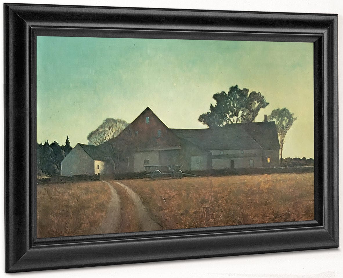 The Hupper Farm By NC Wyeth Fine Art Print