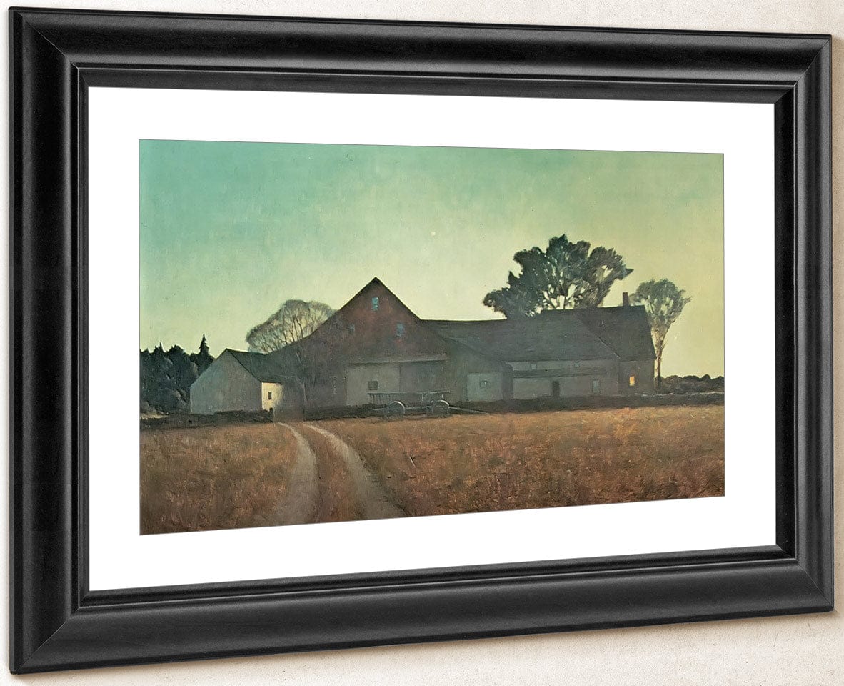 The Hupper Farm By NC Wyeth Fine Art Print