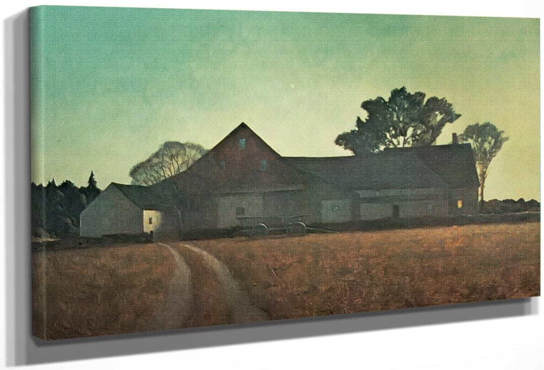 The Hupper Farm By NC Wyeth Fine Art Print
