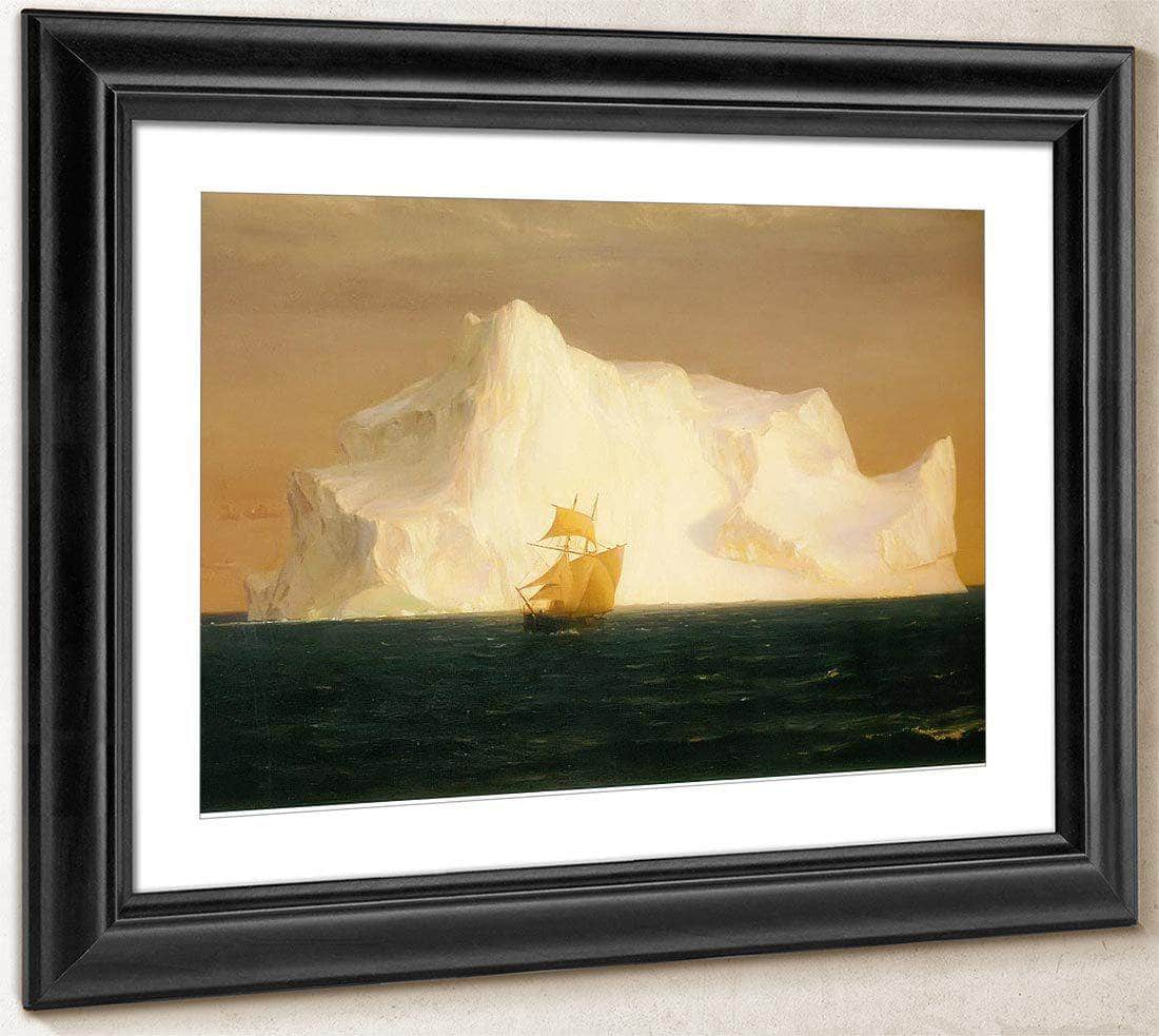 The Iceberg By Frederic Edwin Church Fine Art Print