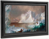 The Icebergs 1861 By Frederic Edwin Church Fine Art Print