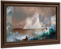 The Icebergs 1861 By Frederic Edwin Church Fine Art Print