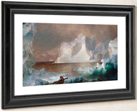 The Icebergs 1861 By Frederic Edwin Church Fine Art Print