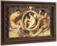 The Idyll By Gustav Klimt Fine Art Print