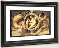 The Idyll By Gustav Klimt Fine Art Print