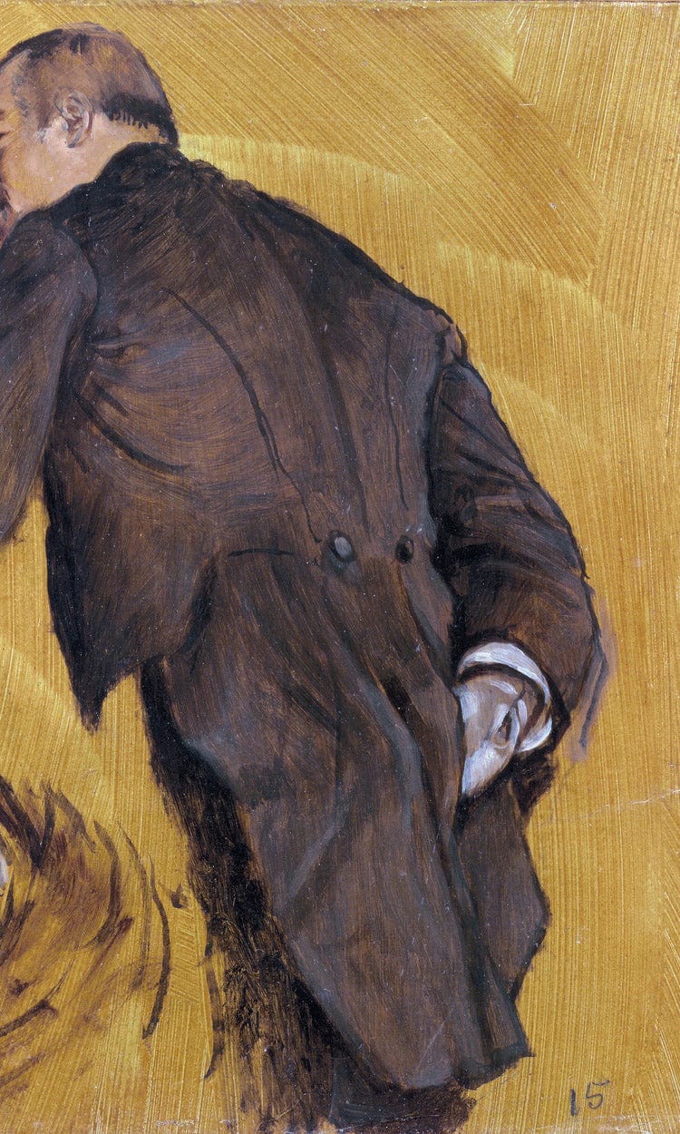The Impresario By Edgar Degas Fine Art Print