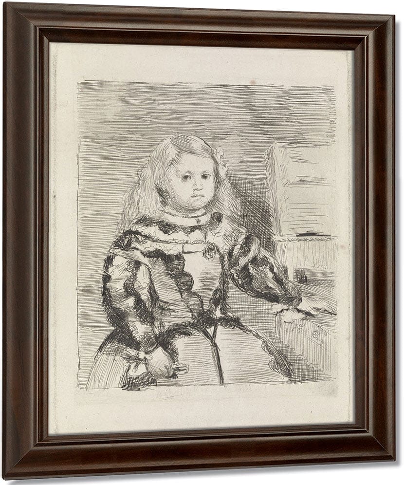 The Infanta Margarita By Edgar Degas Fine Art Print
