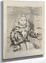 The Infanta Margarita By Edgar Degas Fine Art Print