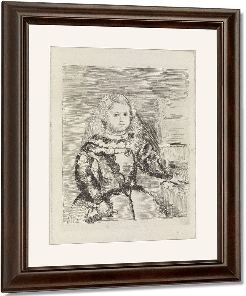 The Infanta Margarita By Edgar Degas Fine Art Print