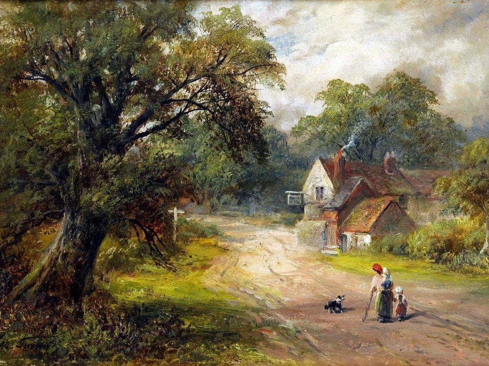 The Inn At Kings By George Turner Fine Art Print