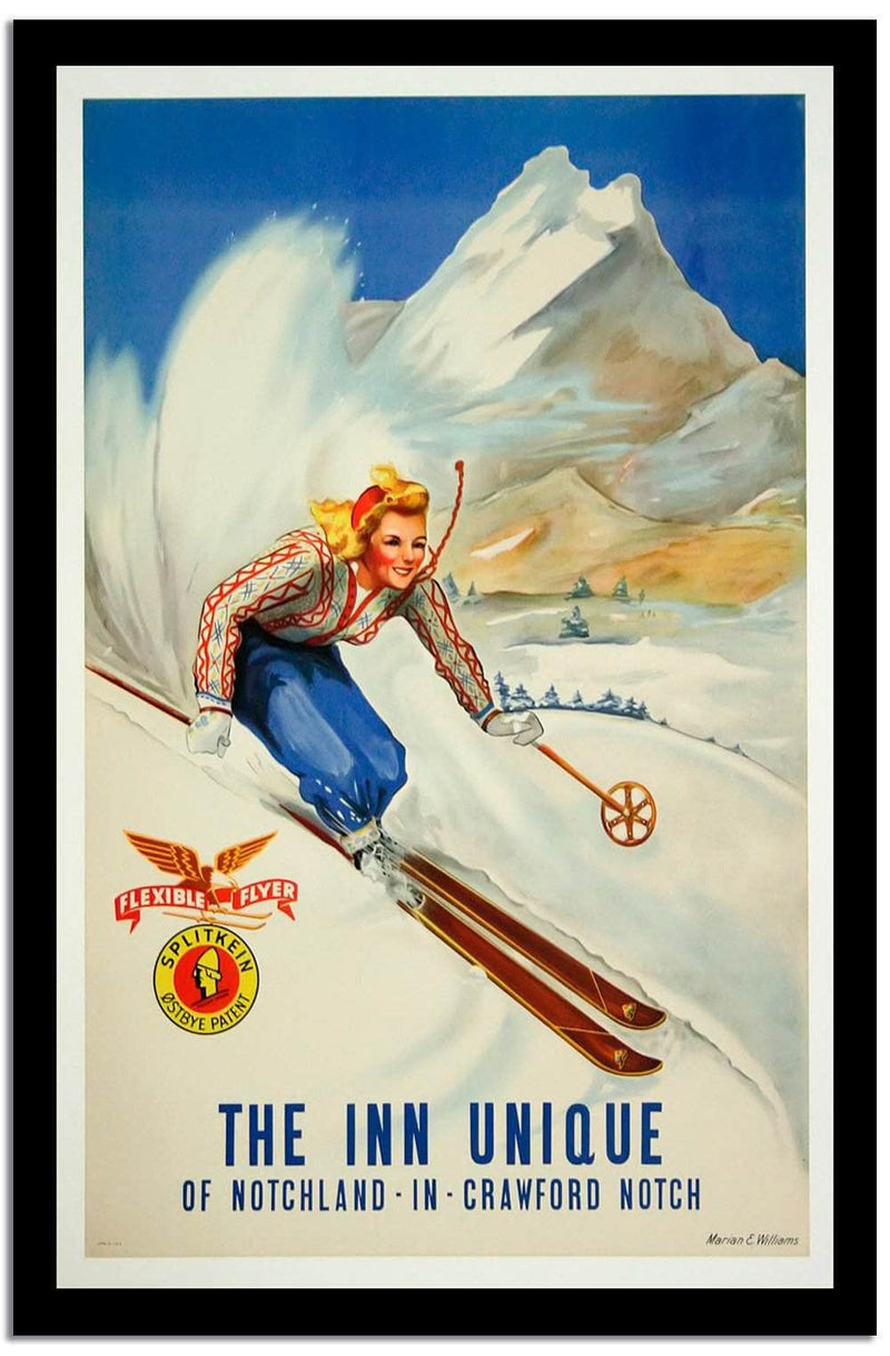 The Inn Unique  Vintage Poster Fine Art Print
