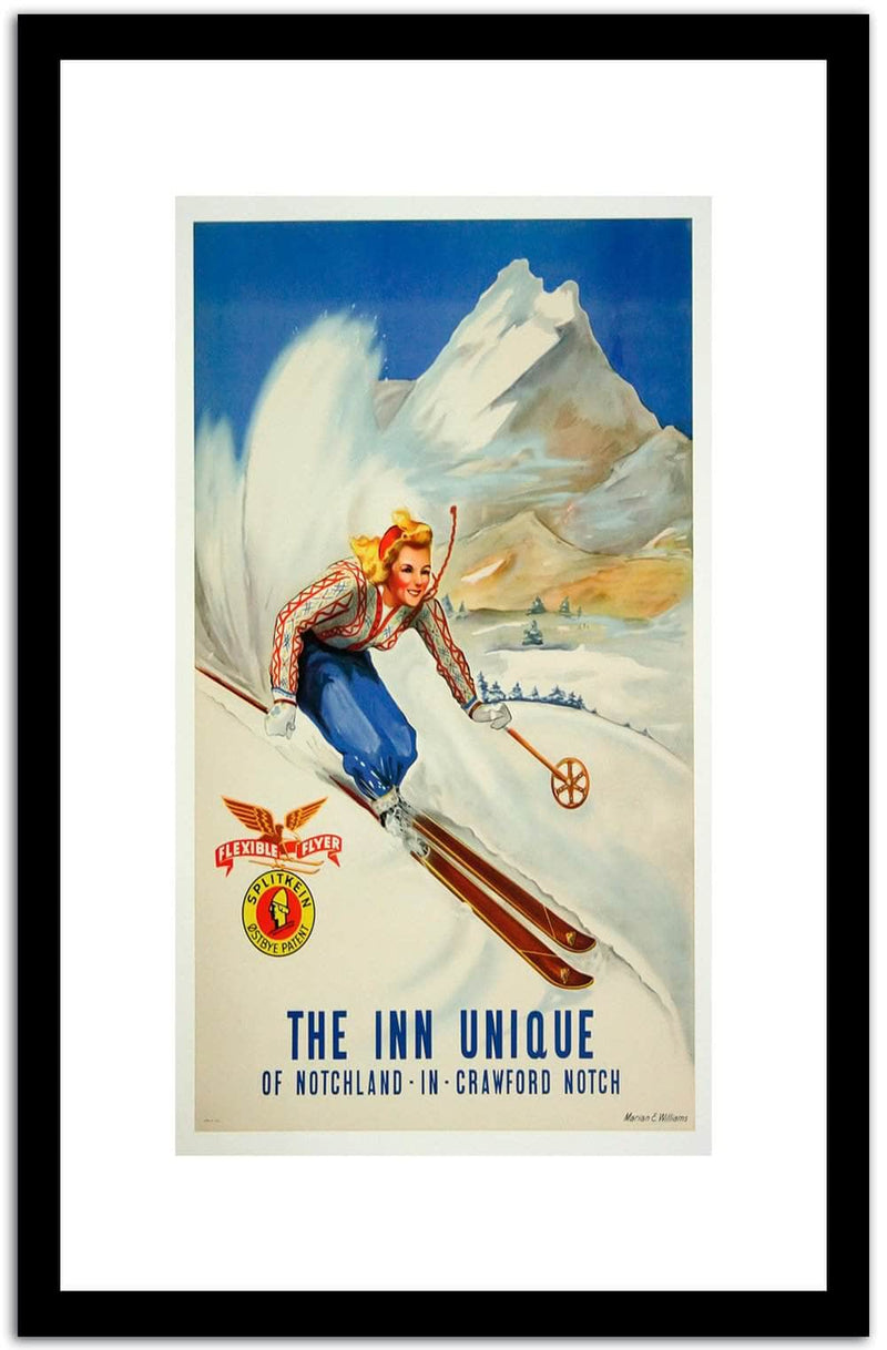 The Inn Unique  Vintage Poster Fine Art Print