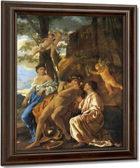 The Inspiration Of The Lyric Poet By Nicholas Poussin Fine Art Print