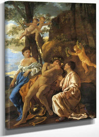 The Inspiration Of The Lyric Poet By Nicholas Poussin Fine Art Print