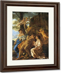 The Inspiration Of The Lyric Poet By Nicholas Poussin Fine Art Print