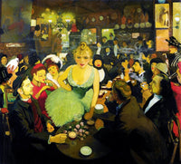 The Interior Of The Brunning Mirliton Painting Louis Anquetin Canvas Art Fine Art Print