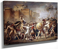 The Intervention Of The Sabine Women 1795 By Jacques Louis David Fine Art Print