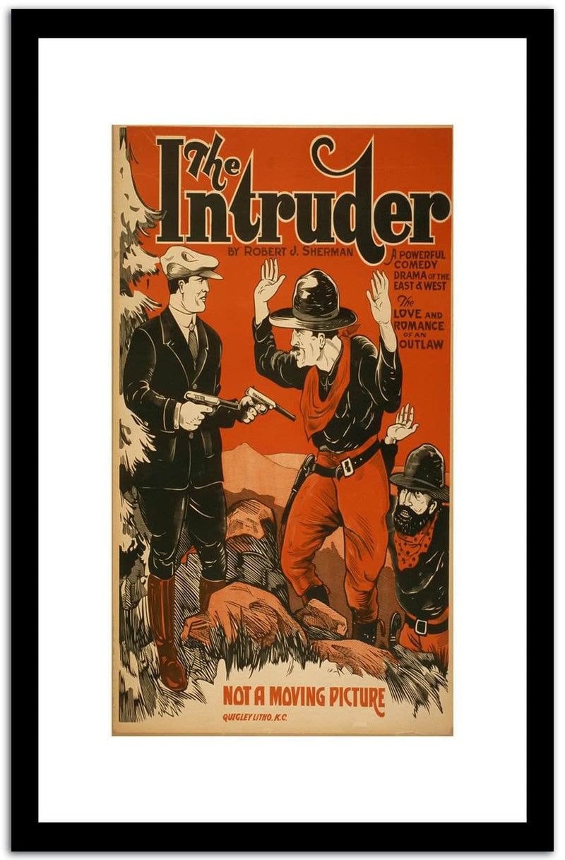 The Intruder  Vintage Poster Fine Art Print