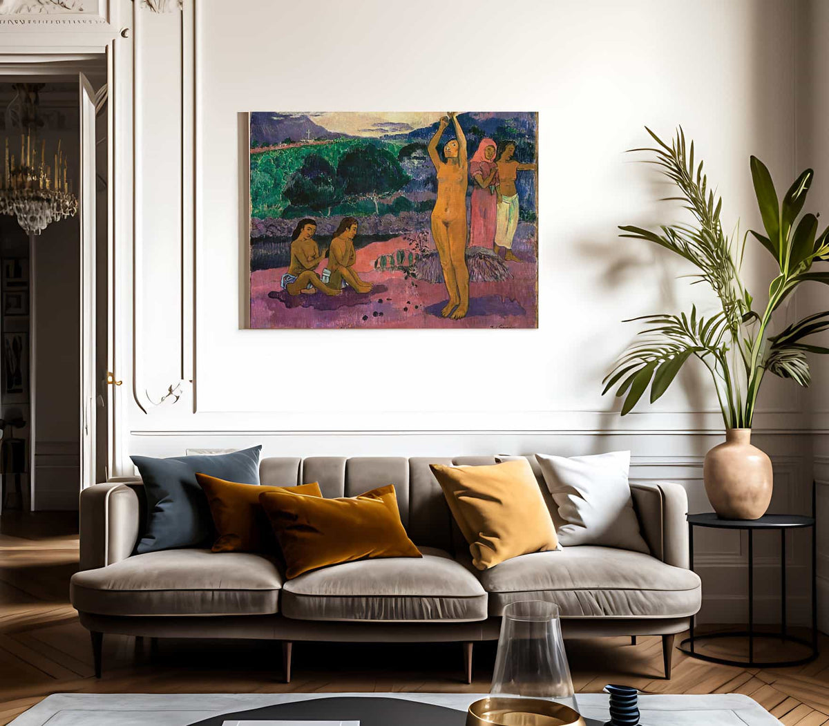 The Invocation By Paul Gauguin Fine Art Print
