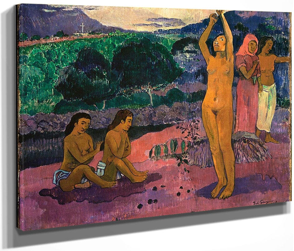 The Invocation By Paul Gauguin Fine Art Print