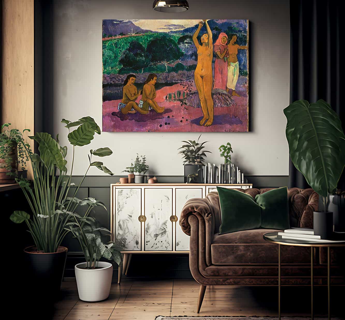 The Invocation By Paul Gauguin Fine Art Print