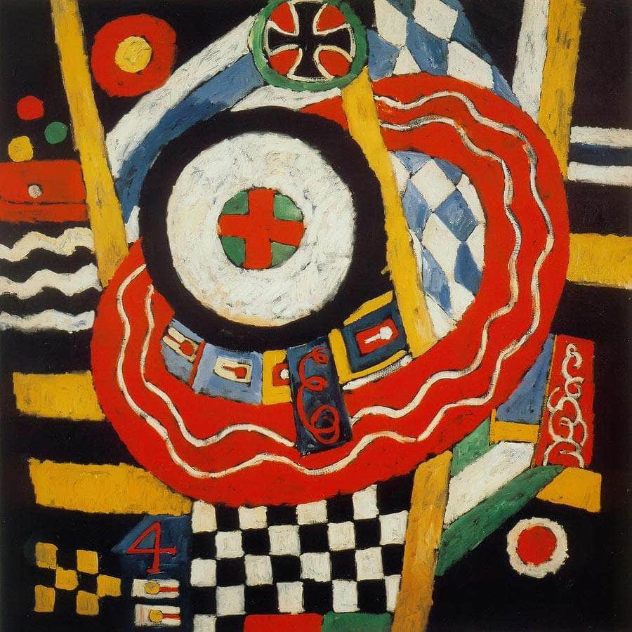 The Iron Cross By Marsden Hartley Fine Art Print