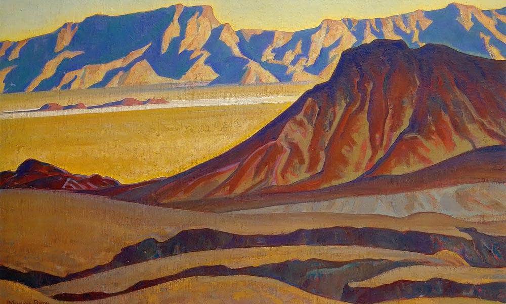The Iron Mountains By Maynard Dixon Fine Art Print