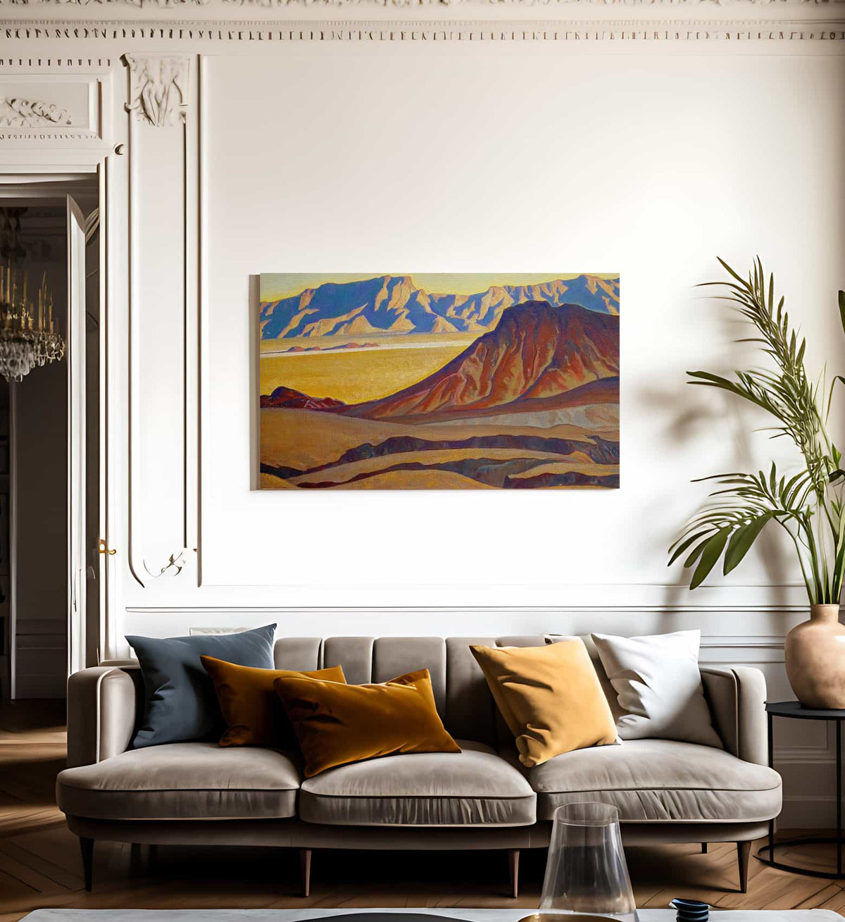 The Iron Mountains By Maynard Dixon Fine Art Print