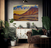 The Iron Mountains By Maynard Dixon Fine Art Print