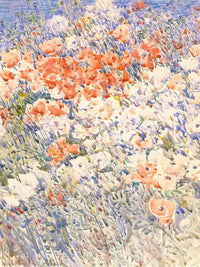 The Island Garden By Childe Hassam Fine Art Print