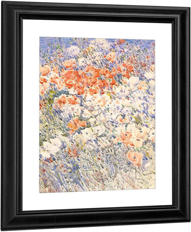 The Island Garden By Childe Hassam Fine Art Print