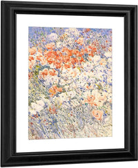 The Island Garden By Childe Hassam Fine Art Print