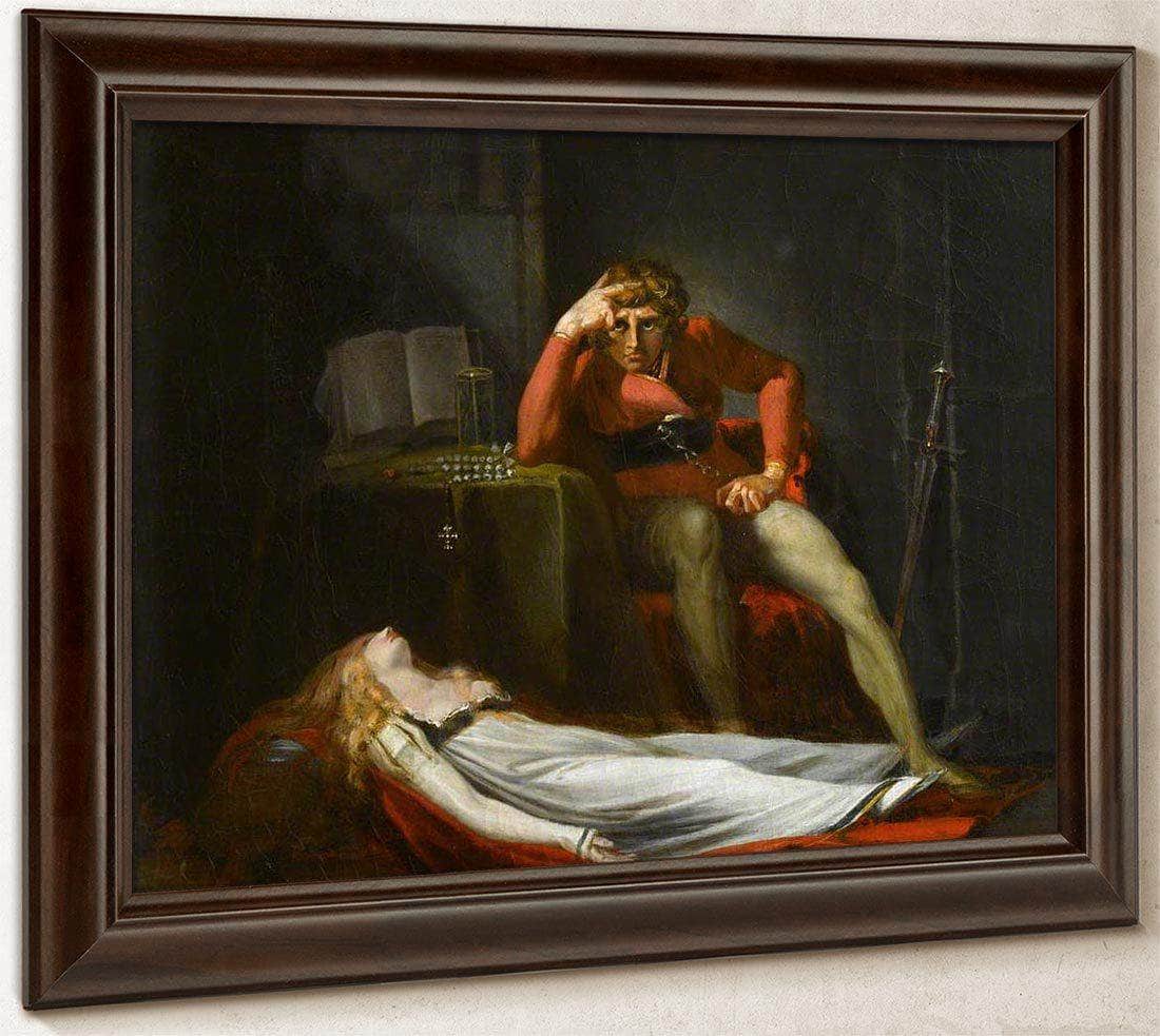 The Italian Count (Also Known As Ezzelin Bracciaferro, Musing Over Meduna, Destroyed By Him For Disloyalty) By Henry Fuseli Fine Art Print