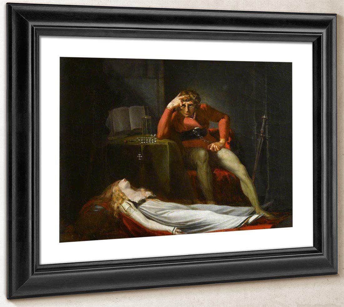 The Italian Count (Also Known As Ezzelin Bracciaferro, Musing Over Meduna, Destroyed By Him For Disloyalty) By Henry Fuseli Fine Art Print