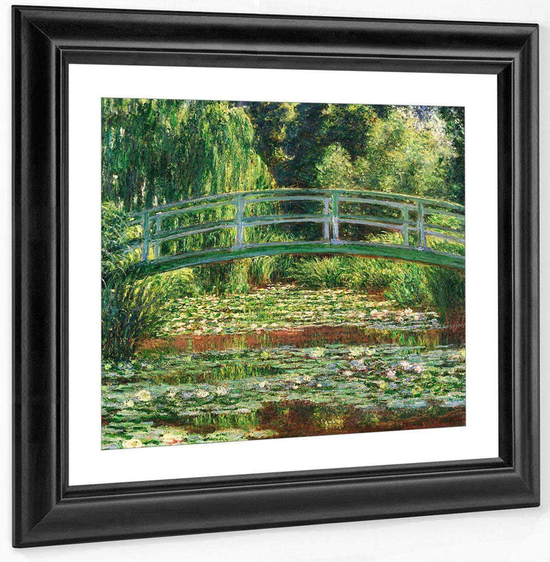 The Japanese Bridge And Water Lily Pond At Giverny By Monet Claude Fine Art Print