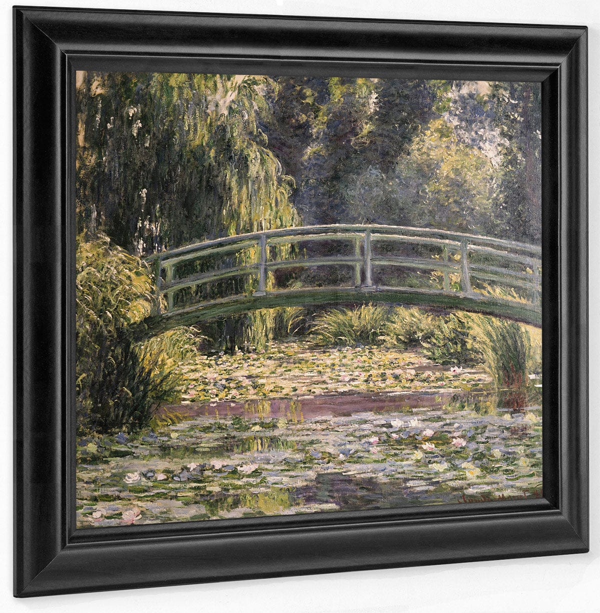 The Japanese Footbridge, Giverny 1 By Claude Monet Fine Art Print