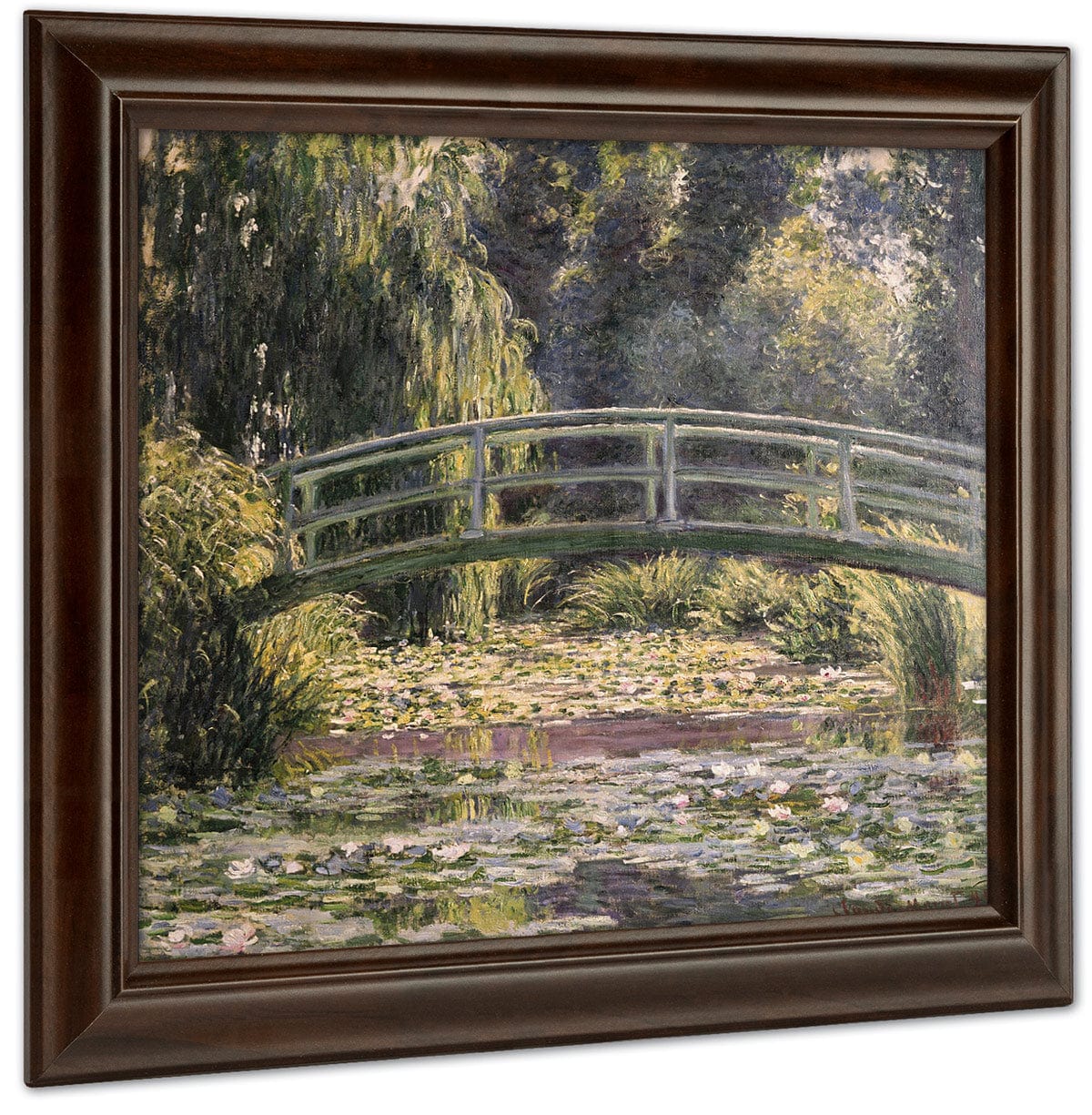 The Japanese Footbridge, Giverny 1 By Claude Monet Fine Art Print
