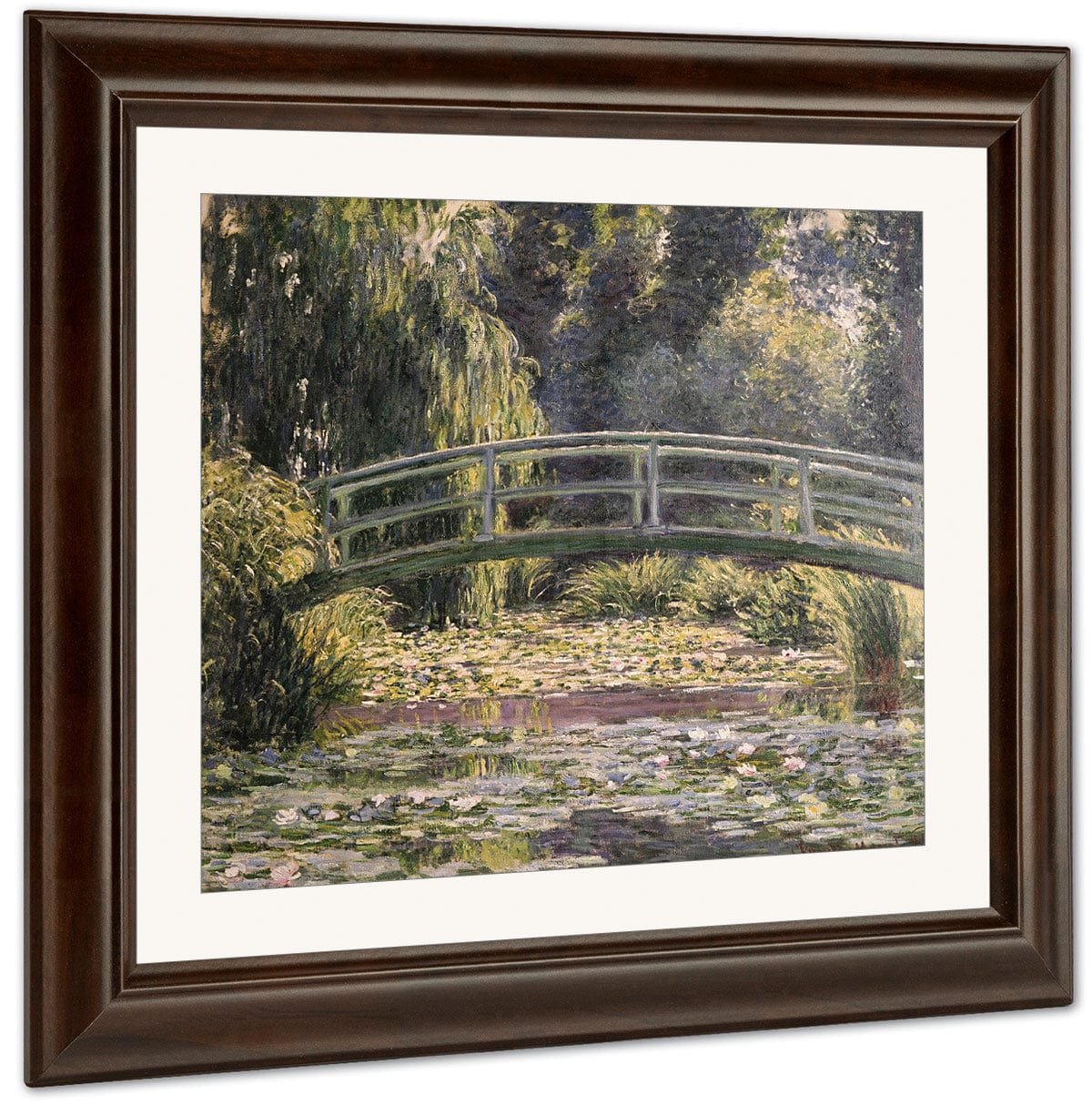 The Japanese Footbridge, Giverny 1 By Claude Monet Fine Art Print